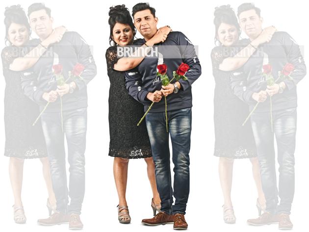 Entrepreneurs Geetika Joshi and Vishal Tandon have spent two valentines together but are inseparable! (On Geetika: Dress, Zara; earrings, Neeshi Handbags & Jewellery; watch and bracelet, Swavroski; rings: Gili and Joy Alukkas; shoes: NaturalizerOn Vishal: T-shirt, Club Factory at Kunchals; jeans, Wrangler; watch, Fossil; shoes, Allen Solly)(Raj K Raj)