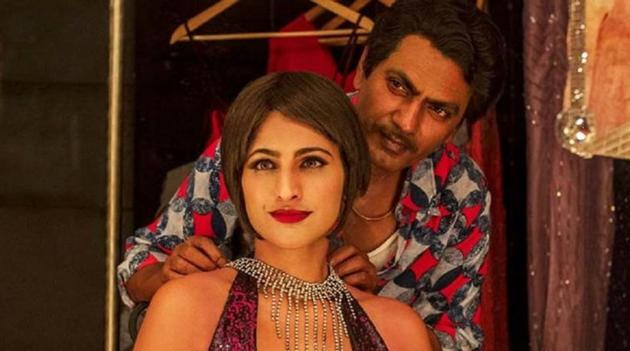 Kubbra Sait and Nawazuddin Siddiqui in a still from Sacred Games.