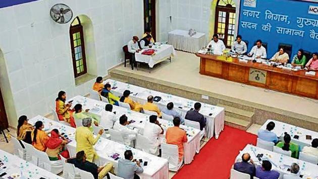The issue of proxy employees of MCG was raised during multiple House meetings, the last one being on January 17, 2018. (HT File) The issue of proxy employees of MCG was raised during multiple House meetings, the last one being on January 17, 2018. (HT File)