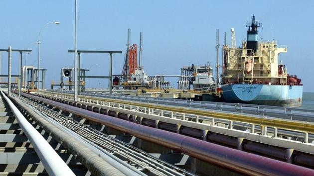 An oil tanker at Jose refinery cargo terminal in Venezuela. (REUTERS) An oil tanker at Jose refinery cargo terminal in Venezuela. (REUTERS)