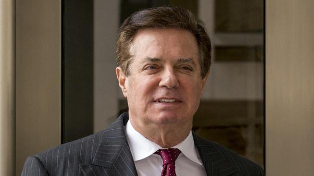 Paul Manafort, President Donald Trump's former campaign chairman, leaves the federal courthouse in Washington.(AP File Photo)