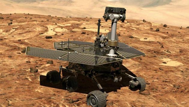 Unable to recharge its batteries, Opportunity left hundreds of messages from Earth unanswered over the months, and NASA said it made its last attempt at contact Tuesday evening. (AP) Unable to recharge its batteries, Opportunity left hundreds of messages from Earth unanswered over the months, and NASA said it made its last attempt at contact Tuesday evening. (AP)
