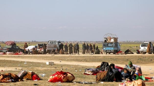 On either side of the desolate route lie the tattered belongings of those with little else: a torn suitcase, a ripped grey sweater, a navy blue stroller turned on its side. At least 35 children have died on the route or just after arrival, according to the United Nations, most of hypothermia. (Delil Souleiman / AFP) On either side of the desolate route lie the tattered belongings of those with little else: a torn suitcase, a ripped grey sweater, a navy blue stroller turned on its side. At least 35 children have died on the route or just after arrival, according to the United Nations, most of hypothermia. (Delil Souleiman / AFP)