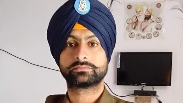 Sukhjinder is survived by his wife Sarabjit Kaur, 27, eight-month-old son Gurjot Singh, father Gurmej Singh, mother Harbhajan Kaur and his elder brother Gurjant Singh. (File photo) Sukhjinder is survived by his wife Sarabjit Kaur, 27, eight-month-old son Gurjot Singh, father Gurmej Singh, mother Harbhajan Kaur and his elder brother Gurjant Singh. (File photo)