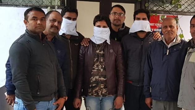 All the suspects are residents of Sonepat in Haryana. (HT Photo) All the suspects are residents of Sonepat in Haryana. (HT Photo)