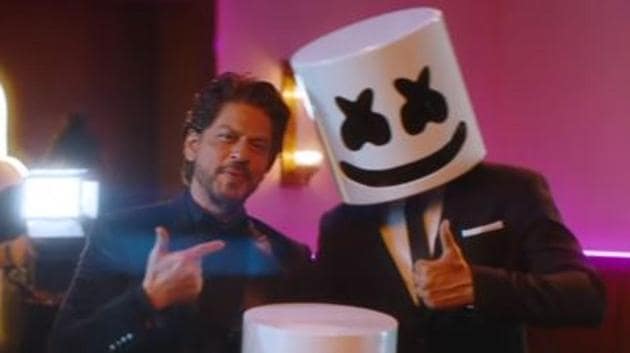 Marshmello’s new music video, Biba is a tribute to the legacy of Shah Rukh Khan.