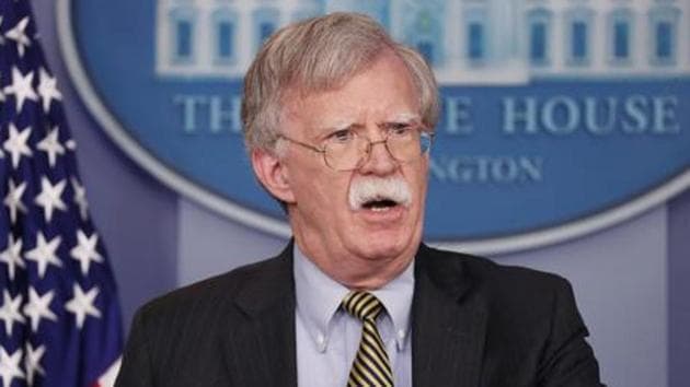 U.S. National Security Advisor John Bolton.(REUTERS FILE PHOTO)