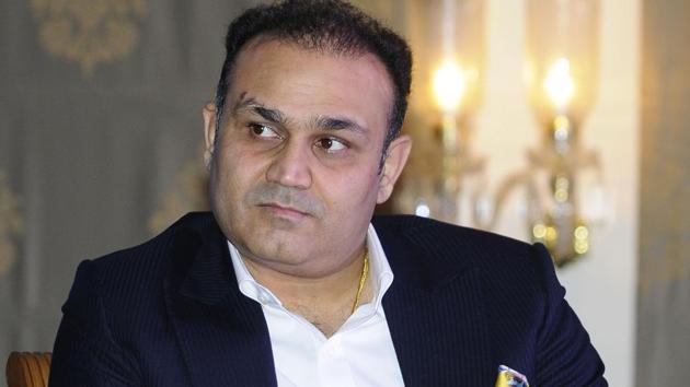 A file photo of Virender Sehwag.(HT Photo)