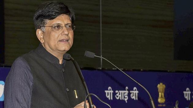 Union railway minister Piyush Goyal had a lengthy meeting with the AIADMK top brass in Chennai on Thursday but the two parties could not decide on the number of seats to contest in the Lok Sabha elections.(PTI) Union railway minister Piyush Goyal had a lengthy meeting with the AIADMK top brass in Chennai on Thursday but the two parties could not decide on the number of seats to contest in the Lok Sabha elections.(PTI)