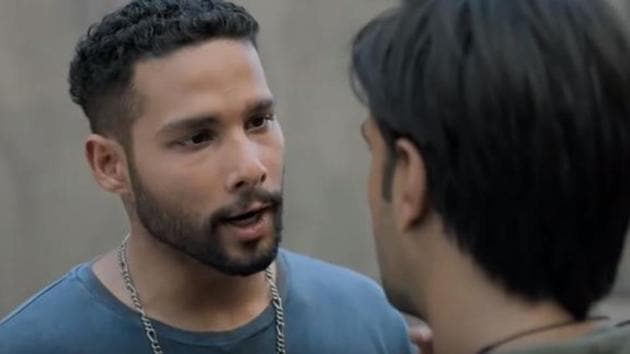 Siddhant Chaturvedi plays MC Sher in Gully Boy.