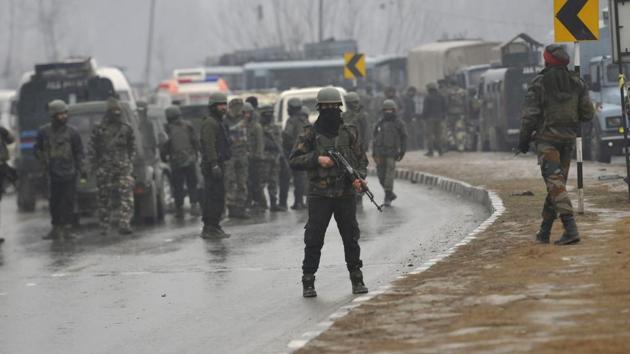 Four female paramedical students of Kashmiri-origin were suspended from a private institute in Jaipur and later booked for allegedly celebrating the Pulwama attack by posting “anti-national” messages on WhatsApp, officials said on Sunday.(HT Photo) Four female paramedical students of Kashmiri-origin were suspended from a private institute in Jaipur and later booked for allegedly celebrating the Pulwama attack by posting “anti-national” messages on WhatsApp, officials said on Sunday.(HT Photo)