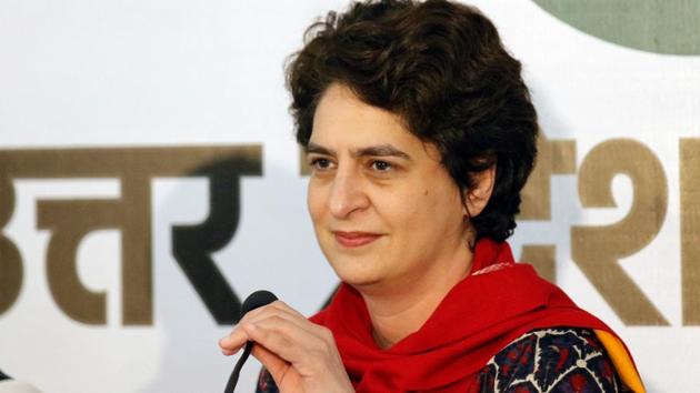 Congress general secretary and in-charge of east Uttar Pradesh Priyanka Gandhi Vadra on Monday warned that anyone found indulging in anti-party activities will be shown the door.(REUTERS)