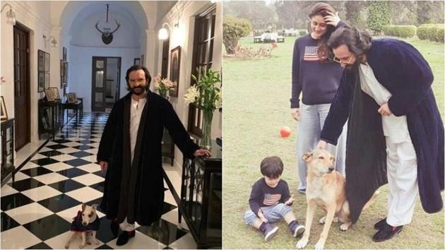 Saif Ali Khan and Kareena Kapoor spend a few days at the Pataudi Palace every winter.