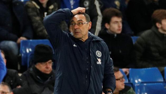 Chelsea manager Maurizio Sarri reacts (Action Images via Reuters) Chelsea manager Maurizio Sarri reacts (Action Images via Reuters)