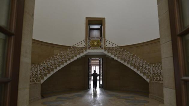 Soon it became the go-to place for art lovers from all over the country. The corridors and the rooms on the first floor exhibited the works of great masters such as Thomas Daniel, Nandalal Bose, Abanindra Nath Tagore, among others. The second floor displayed works of Rabindranath Tagore, Amrita Sher Gill, Jamini Roy, etc. (Sanchit Khanna / HT Photo)
