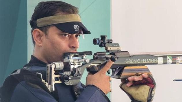 File image of Indian shooter Sanjeev Rajput.(PTI)