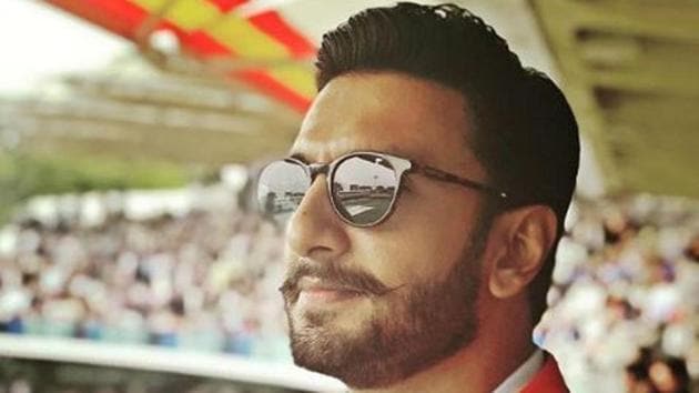 Seen here, Ranveer Singh at Lord’s Cricket Ground last year.(Instagram)