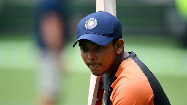 File picture of Prithvi Shaw(AFP)