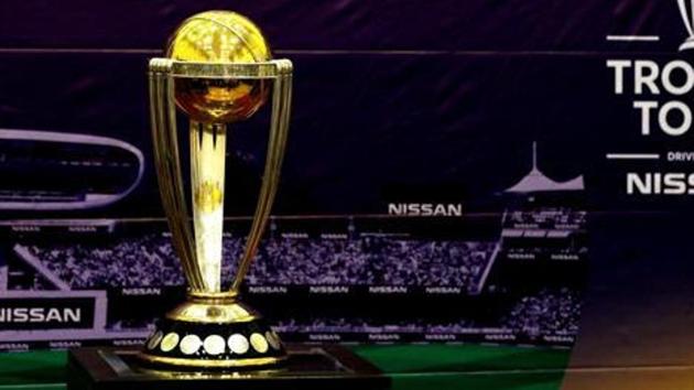 ICC Cricket World Cup trophy.(REUTERS)