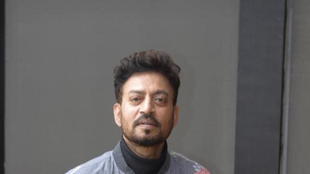Irrfan Khan was diagnosed with a rare tumour last year and he underwent treatment in London.(Photo by Waseem Gashroo/Hindustan Times)