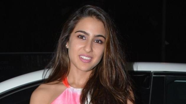 Sara Ali Khan at celebrity trainer Namrata Purohit's song launch in Mumbai, on Feb 19, 2019.(IANS) Sara Ali Khan at celebrity trainer Namrata Purohit's song launch in Mumbai, on Feb 19, 2019.(IANS)
