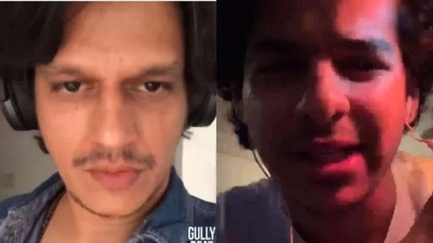 Gully Boy actor Vijay Varma recorded his own rap song, Ishaan Khatter praises him with his own rap version. Gully Boy actor Vijay Varma recorded his own rap song, Ishaan Khatter praises him with his own rap version.
