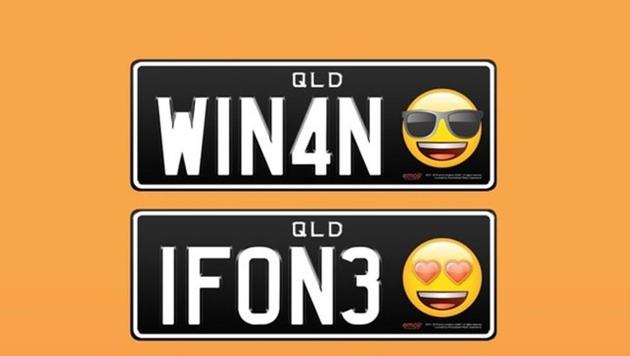 “It’s a bit of fun, if this brightens up someone’s day while their stuck in traffic, then so be it,” a resident told AFP. (Instagram/personalisedplatesqld) “It’s a bit of fun, if this brightens up someone’s day while their stuck in traffic, then so be it,” a resident told AFP. (Instagram/personalisedplatesqld)