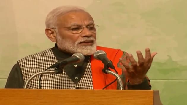 Prime Minister Narendra Modi on Thursday said India is on the way to becoming a USD 5 trillion economy soon and hoped that the country would to be among world’s top three economies in the next 15 years.(Youtube/Narendra Modi)