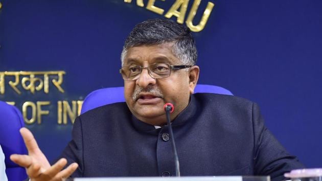 IT Minister Ravi Shankar Prasad on Thursday urged field officers of National Informatics Centre (NIC) to use innovative thinking to bring new, path-breaking and affordable solutions in areas like primary education, agriculture and healthcare.(PTI file) IT Minister Ravi Shankar Prasad on Thursday urged field officers of National Informatics Centre (NIC) to use innovative thinking to bring new, path-breaking and affordable solutions in areas like primary education, agriculture and healthcare.(PTI file)