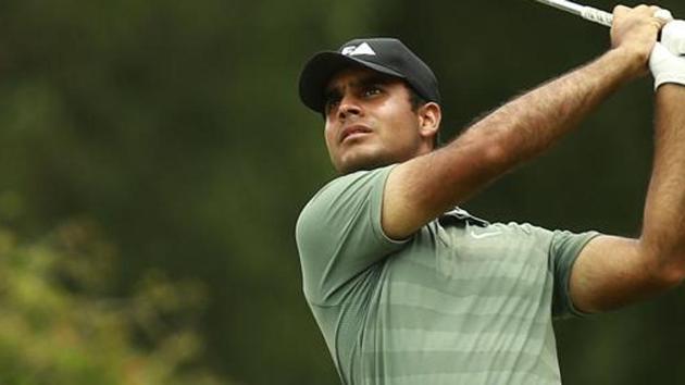 File image of India golfer Shubhankar Sharma.(AFP)