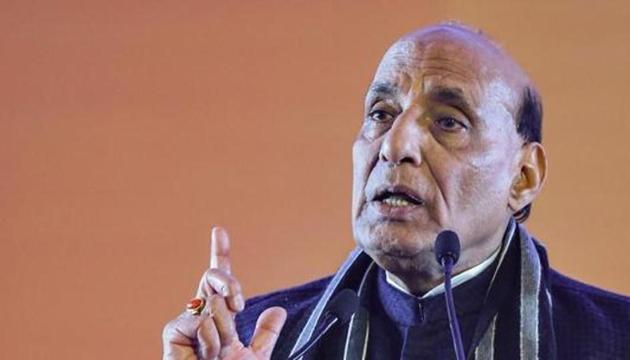 Two days after the suicide bomber attack, Rajnath Singh had reviewed the security situation in the country, particularly in Jammu and Kashmir. (PTI) Two days after the suicide bomber attack, Rajnath Singh had reviewed the security situation in the country, particularly in Jammu and Kashmir. (PTI)