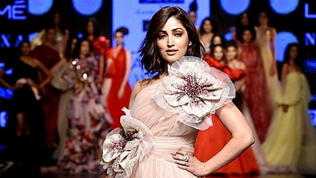 Gauri and Nainika, who presented their summer/resort 2019 collection at Lakme Fashion Week had actor Yami Gautam as their showstopper. (Instagram)