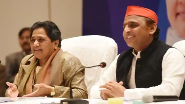 BJP leaders, who also played up SP patron Mulayam Singh Yadav’s Thursday statement disapproving of the alliance, said, “Several dissidents in both the SP and the BSP have already started contacting us.”(HT Photo) BJP leaders, who also played up SP patron Mulayam Singh Yadav’s Thursday statement disapproving of the alliance, said, “Several dissidents in both the SP and the BSP have already started contacting us.”(HT Photo)