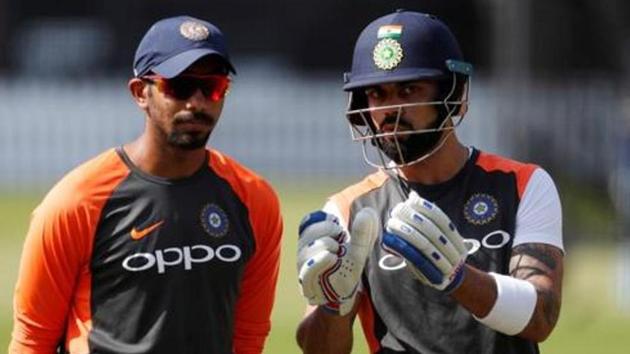 File image of India skipper Virat Kohli and Jasprit Bumrah.(Action Images via Reuters)