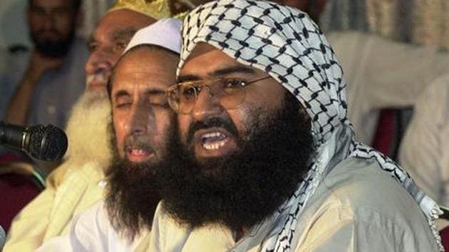 Jaish-e-Mohammad chief Maulana Masood Azhar during a meeting of Pakistan's religious and political parties in Islamabad on August 26, 2001 . (AFP File Photo) Jaish-e-Mohammad chief Maulana Masood Azhar during a meeting of Pakistan's religious and political parties in Islamabad on August 26, 2001 . (AFP File Photo)