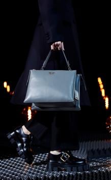 A model presents a creation by Prada during the Milan Fashion Week in Milan, Italy February 21, 2019. REUTERS/Alessandro Garofalo (REUTERS) A model presents a creation by Prada during the Milan Fashion Week in Milan, Italy February 21, 2019. REUTERS/Alessandro Garofalo (REUTERS)