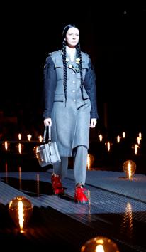 A model presents a creation by Prada during the Milan Fashion Week in Milan, Italy February 21, 2019. REUTERS/Alessandro Garofalo (REUTERS) A model presents a creation by Prada during the Milan Fashion Week in Milan, Italy February 21, 2019. REUTERS/Alessandro Garofalo (REUTERS)