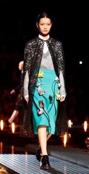 A model presents a creation by Prada during the Milan Fashion Week in Milan, Italy February 21, 2019. REUTERS/Alessandro Garofalo (REUTERS) A model presents a creation by Prada during the Milan Fashion Week in Milan, Italy February 21, 2019. REUTERS/Alessandro Garofalo (REUTERS)