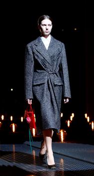 A model presents a creation by Prada during the Milan Fashion Week in Milan, Italy February 21, 2019. REUTERS/Alessandro Garofalo (REUTERS) A model presents a creation by Prada during the Milan Fashion Week in Milan, Italy February 21, 2019. REUTERS/Alessandro Garofalo (REUTERS)