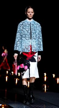 A model presents a creation by Prada during the Milan Fashion Week in Milan, Italy February 21, 2019. REUTERS/Alessandro Garofalo (REUTERS) A model presents a creation by Prada during the Milan Fashion Week in Milan, Italy February 21, 2019. REUTERS/Alessandro Garofalo (REUTERS)