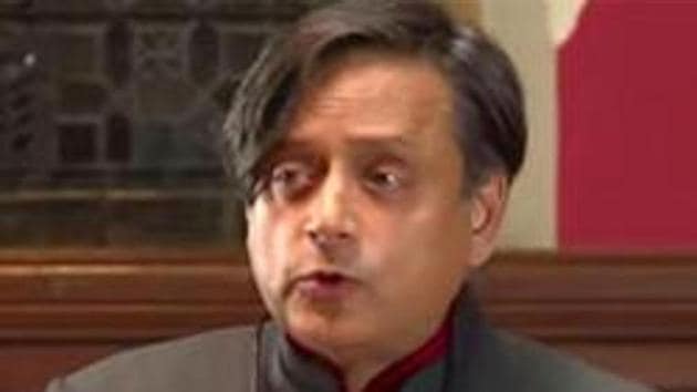 Congress leader Shashi Tharoor on Friday said forfeiting the match would not just cost two points but also be “worse than surrender”. (HT File Photo) Congress leader Shashi Tharoor on Friday said forfeiting the match would not just cost two points but also be “worse than surrender”. (HT File Photo)