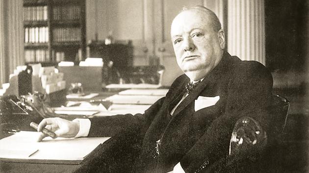 Defender of national freedom at home, upholder of racial oppression abroad — such were the paradoxical politics of Winston Churchill(IWM via Getty Images)