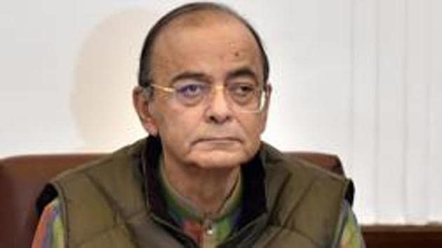 Finance Minister Arun Jaitley in a blog said Lt General Hooda’s induction into the Congress was “belated and grudging recognition and acceptance” of the surgical strike of 2016.(PTI)