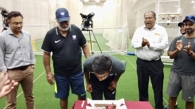 File image of NCA COO Tufan Ghosh (in white shirt). (Twitter/Ajay Ratra) File image of NCA COO Tufan Ghosh (in white shirt). (Twitter/Ajay Ratra)