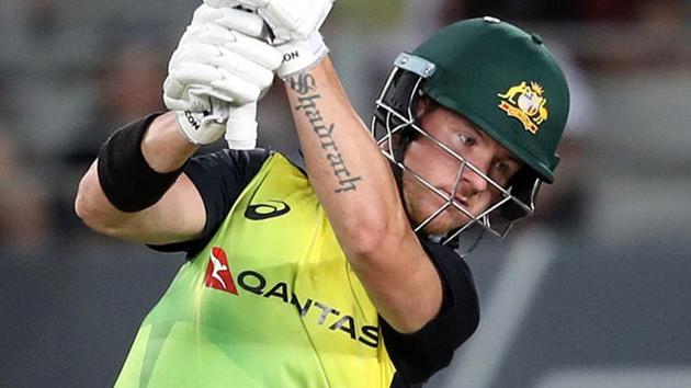 File image of D’Arcy Short in action during a T20I. (AFP Image) File image of D’Arcy Short in action during a T20I. (AFP Image)