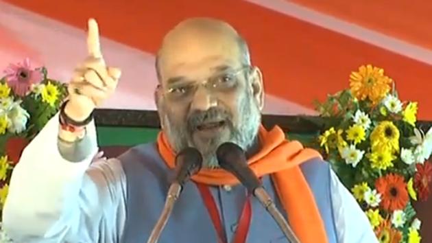 BJP president Amit Shah addressing the BJP Kisan Morcha National Convention in Gorakhpur, Uttar Pradesh on Saturday. (Photo: Twitter/@BJP4India) BJP president Amit Shah addressing the BJP Kisan Morcha National Convention in Gorakhpur, Uttar Pradesh on Saturday. (Photo: Twitter/@BJP4India)