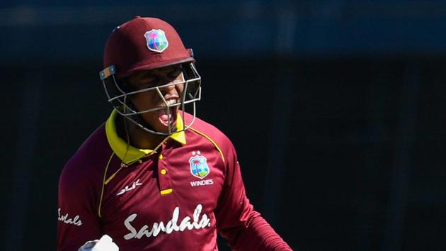 File image of Shimron Hetmyer. (AFP) File image of Shimron Hetmyer. (AFP)