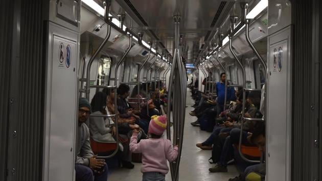 The Centre may give cabinet nod for key metro rail projects in Agra and Kanpur before Election Commission of India’s model code of conduct for the assembly polls kicks in. (Representative Image)(Sanjeev Verma/HT PHOTO)