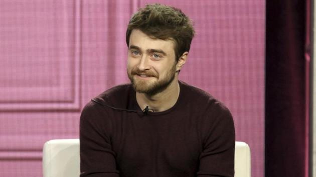 Daniel Radcliffe at the Television Critics Association Winter Press Tour.(AP)