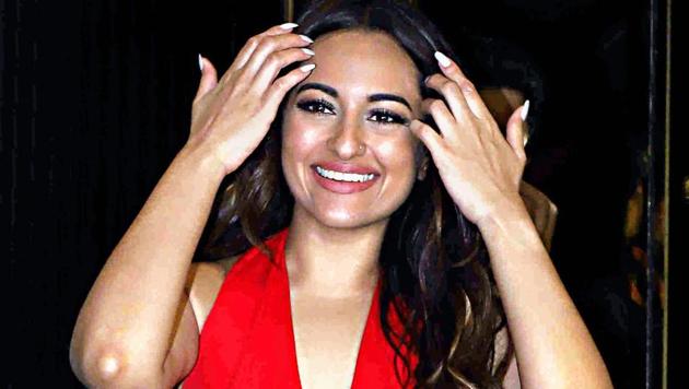 Bollywood actor Sonakshi Sinha spotted at Sohail Khan’s office in Bandra, Mumbai. (PTI) Bollywood actor Sonakshi Sinha spotted at Sohail Khan’s office in Bandra, Mumbai. (PTI)